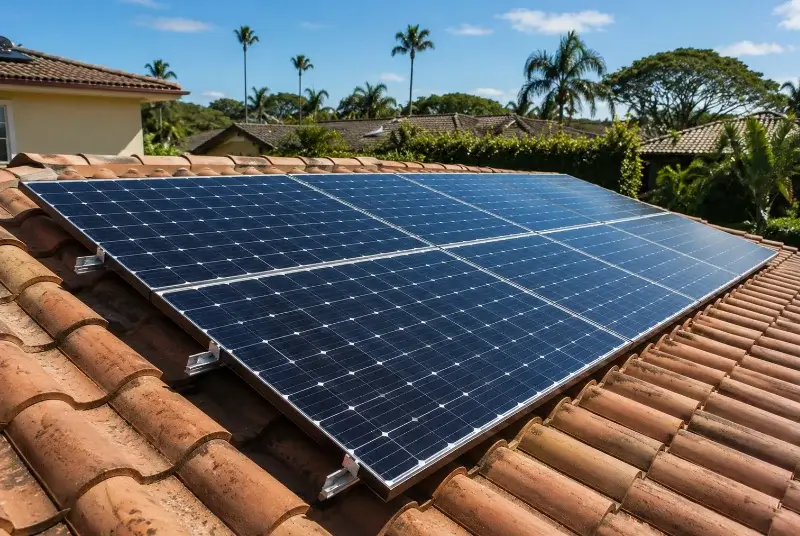 Installation de panneaux solaires à Saint-Pierre-des-Échaubrognes